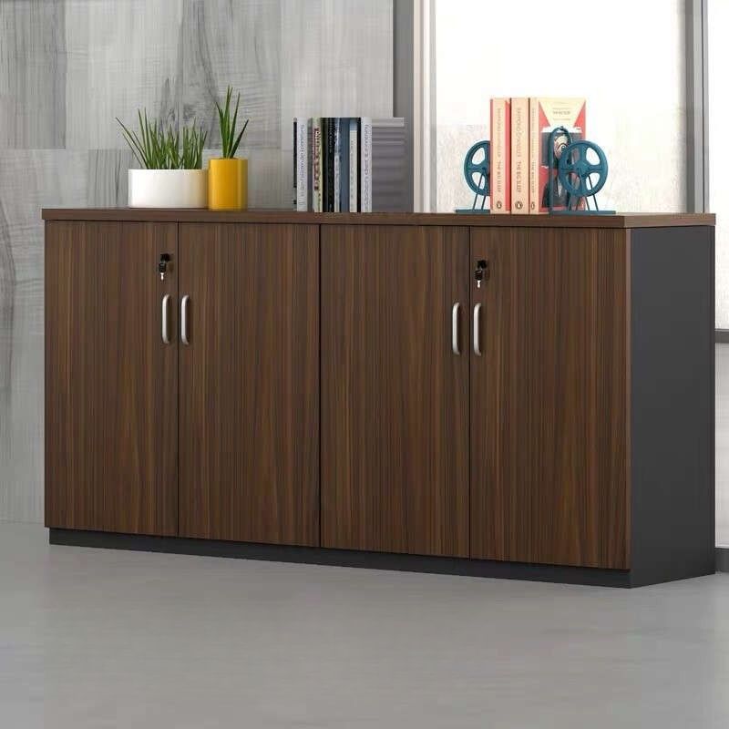 custom made 4 door office credenza cabinet made of mdf