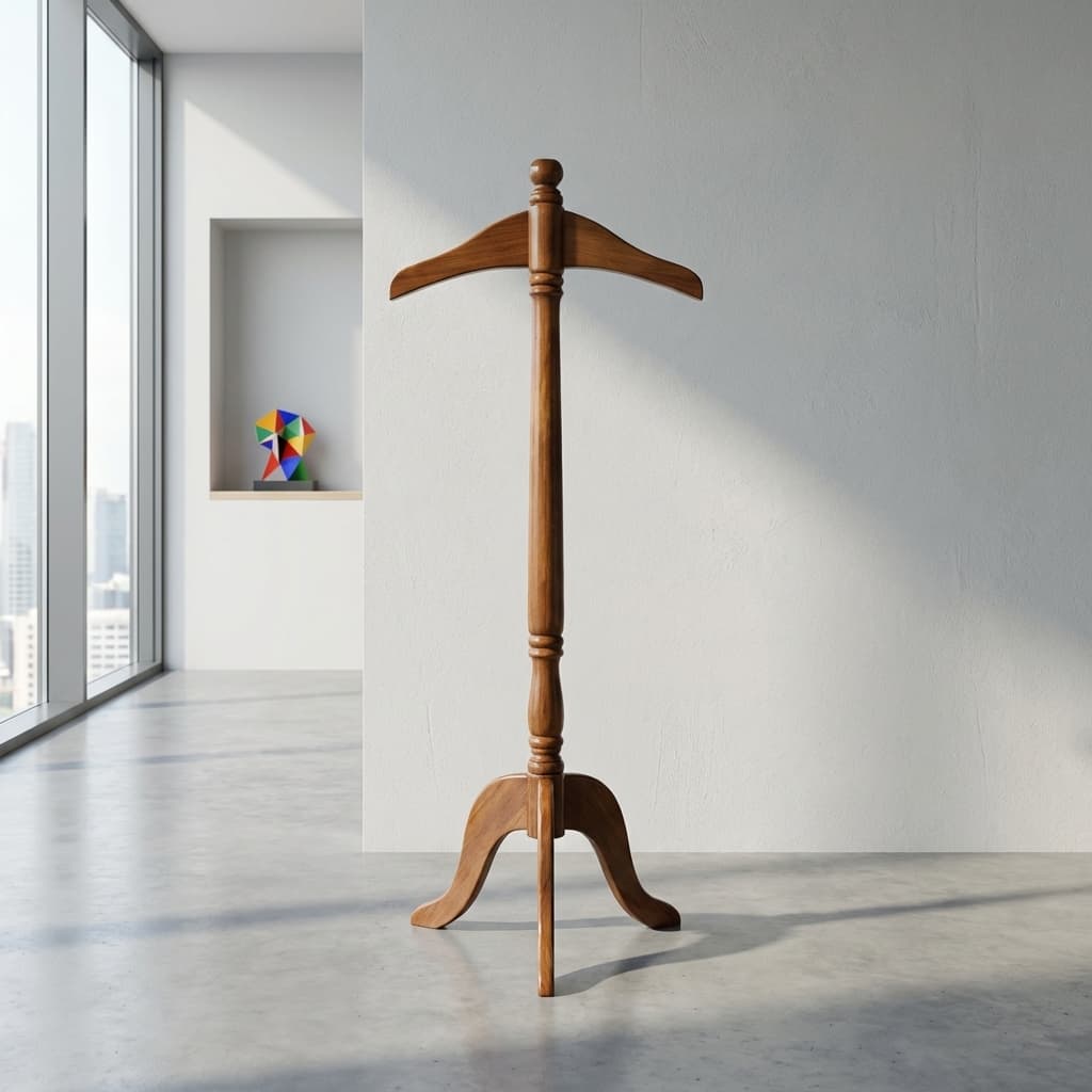 modern wooden coat stand suit hanger style solid wood organizer