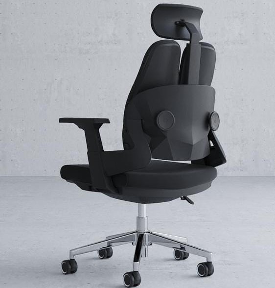 Executive Comfort Chair ergonomic high-back office chair with headrest