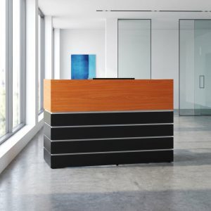 2m reception front counter desk with storage