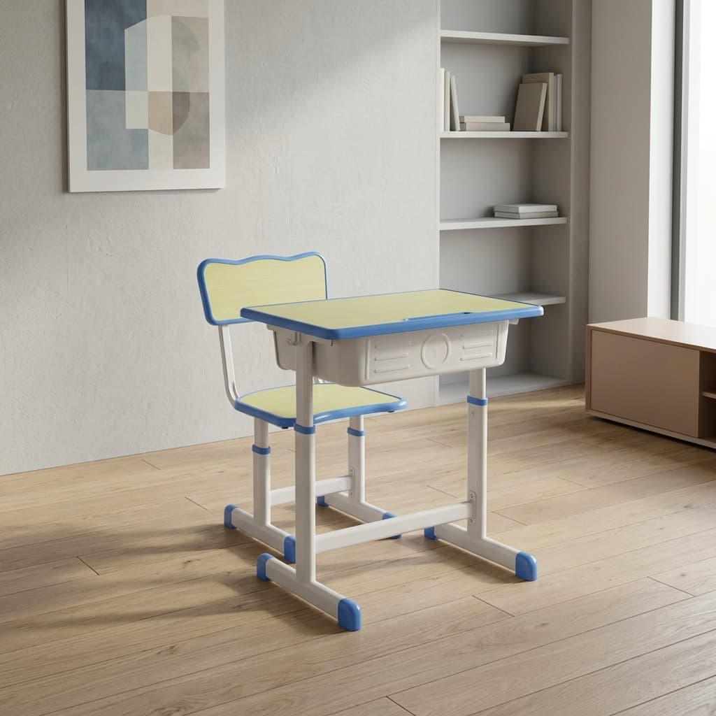 Kids study desk and chair set