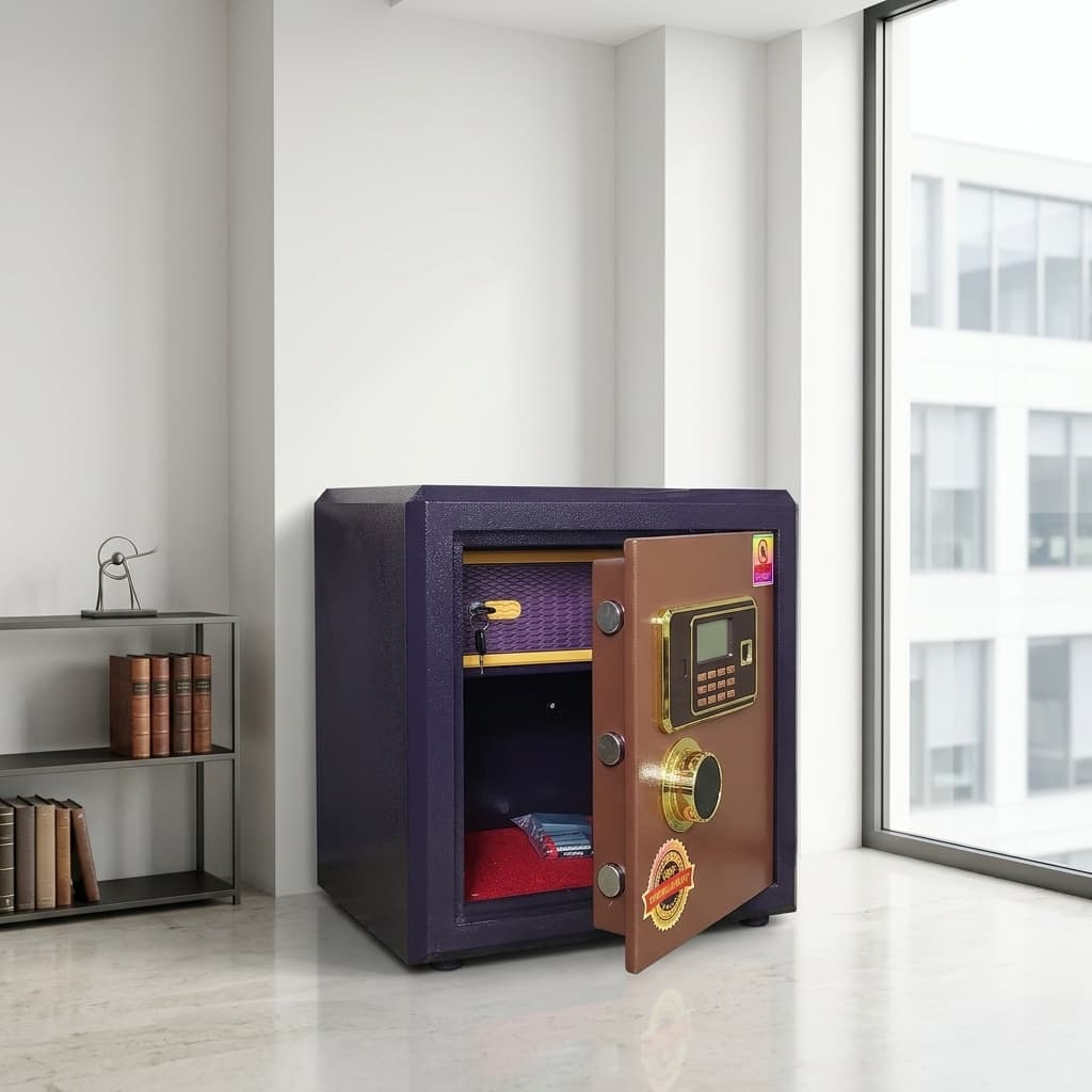 45KG Fireproof Safe with digital keypad and key access